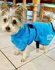 dog drying coat by saltydogs.com.au