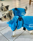 dog drying coat by saltydogs.com.au