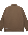 MENS CANVAS HEAVY JACKET - WALNUT