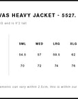 MENS CANVAS HEAVY JACKET - WALNUT