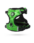Neoprene Dog Harness - Green