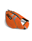 Orange SaltyDOG dog life jacket with handle and reflective trim