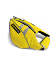 Yellow SaltyDOG dog life jacket with handle and reflective trim