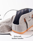Deluxe Dog Carrier - Grey