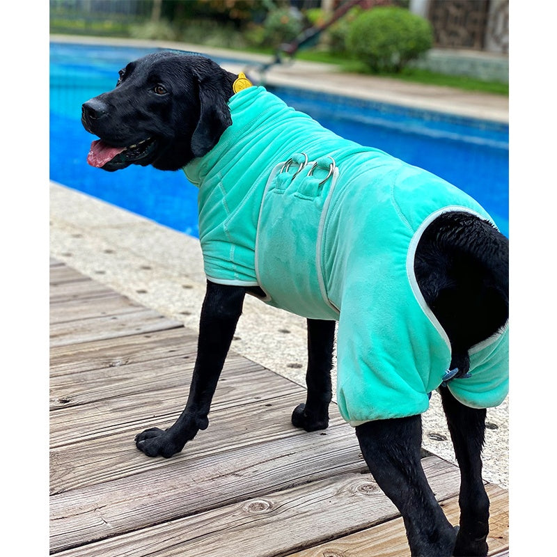 LUX Drying Robe - Turquoise