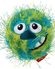 GiGWi Crazy Ball Green