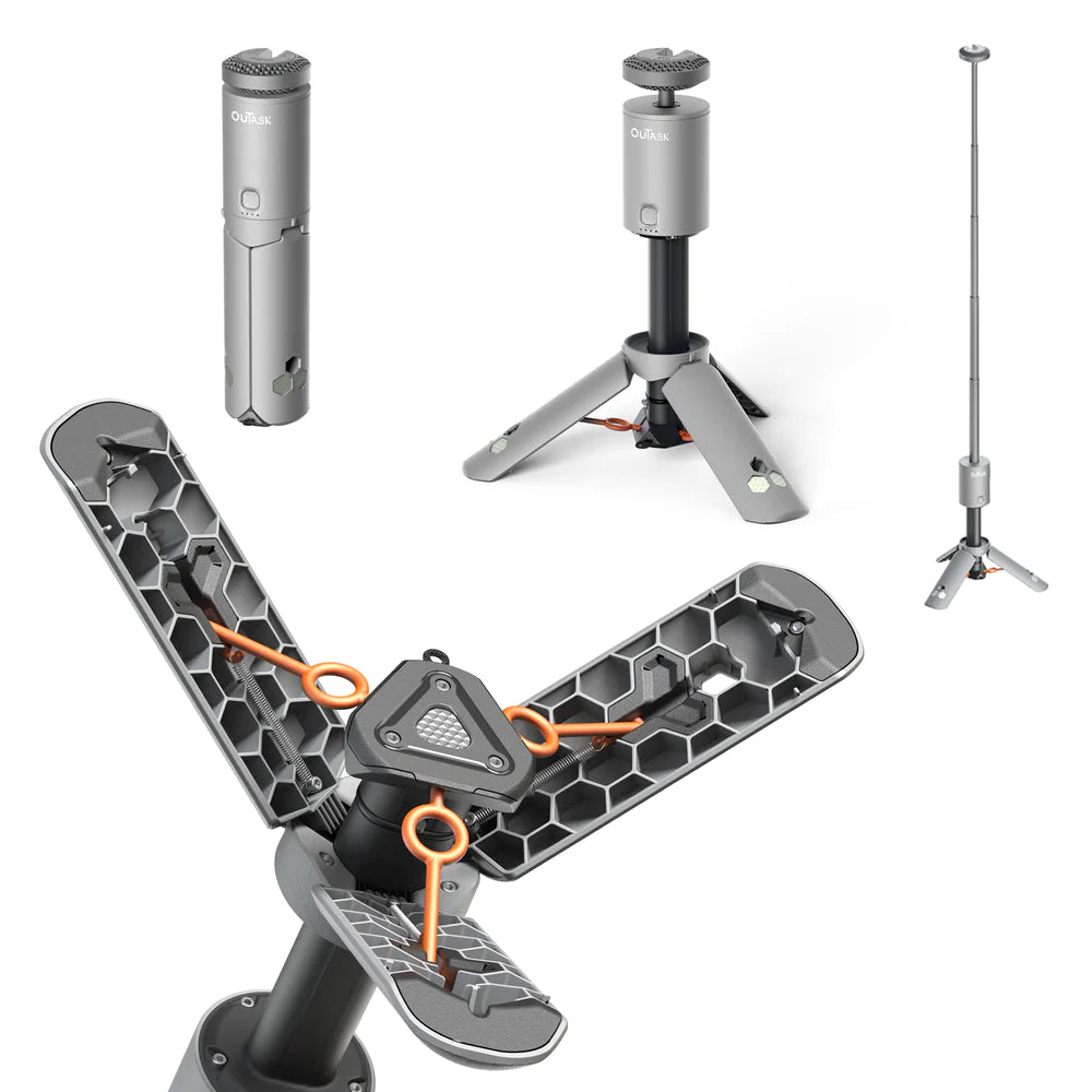 OuTask Telescopic Camping Lantern & Light