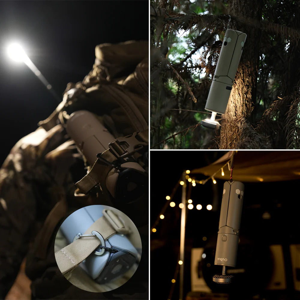 OuTask Telescopic Camping Lantern & Light