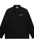 MENS CANVAS HEAVY JACKET - BLACK