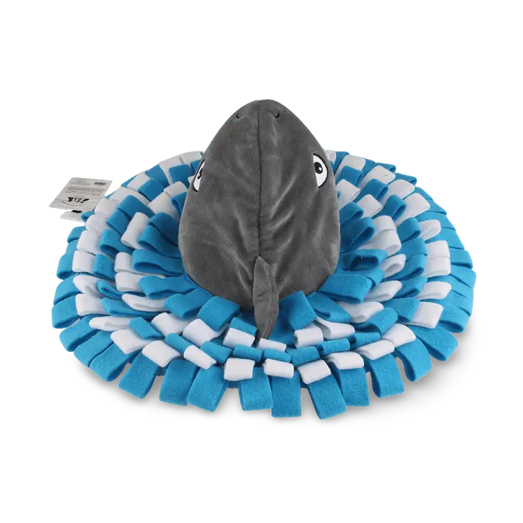 Snuffle Mat Shark Dog Toy