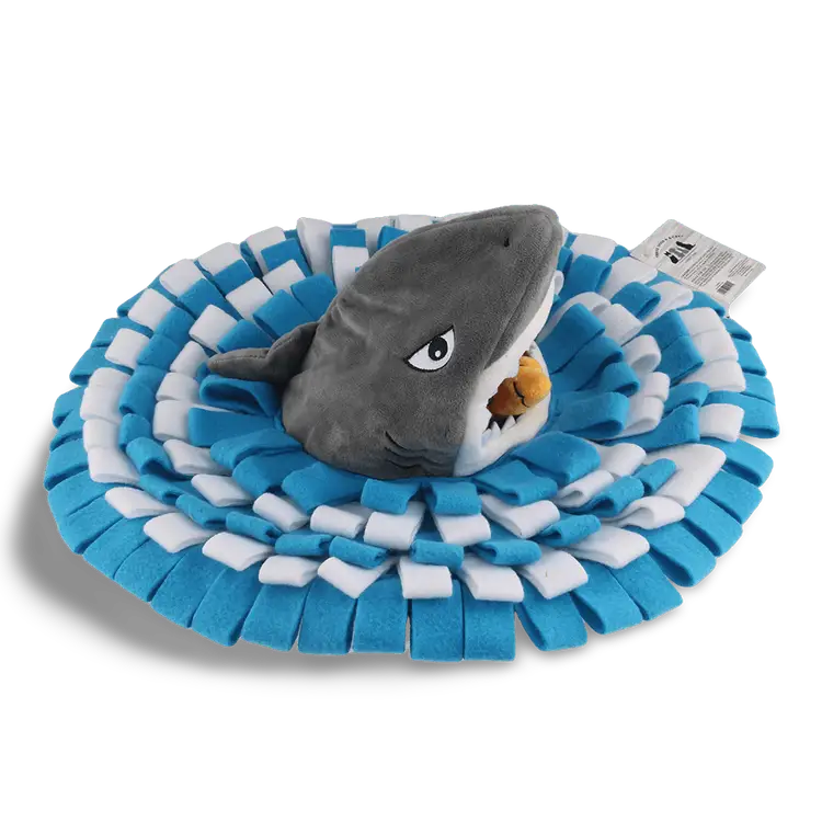 Snuffle Mat Shark Dog Toy