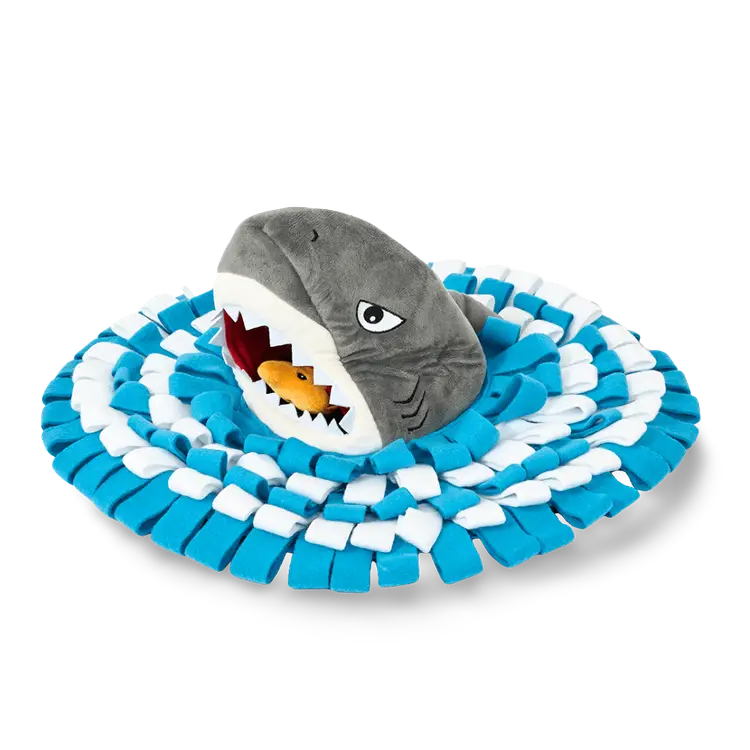 Snuffle Mat Shark Dog Toy