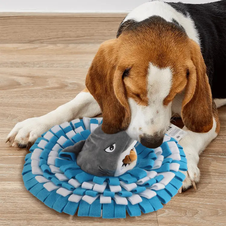 Snuffle Mat Shark Dog Toy