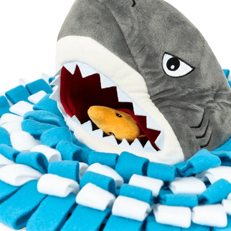 Snuffle Mat Shark Dog Toy