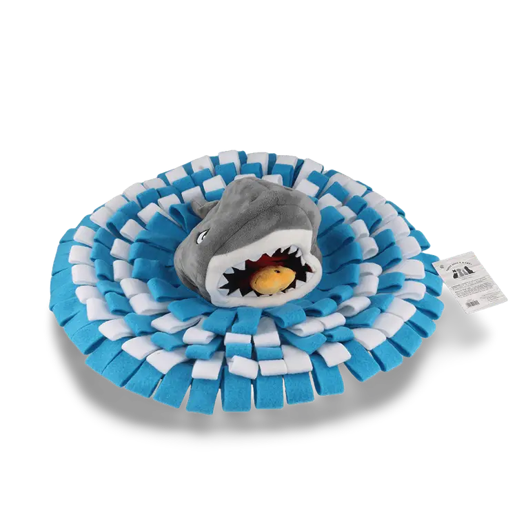 Snuffle Mat Shark Dog Toy