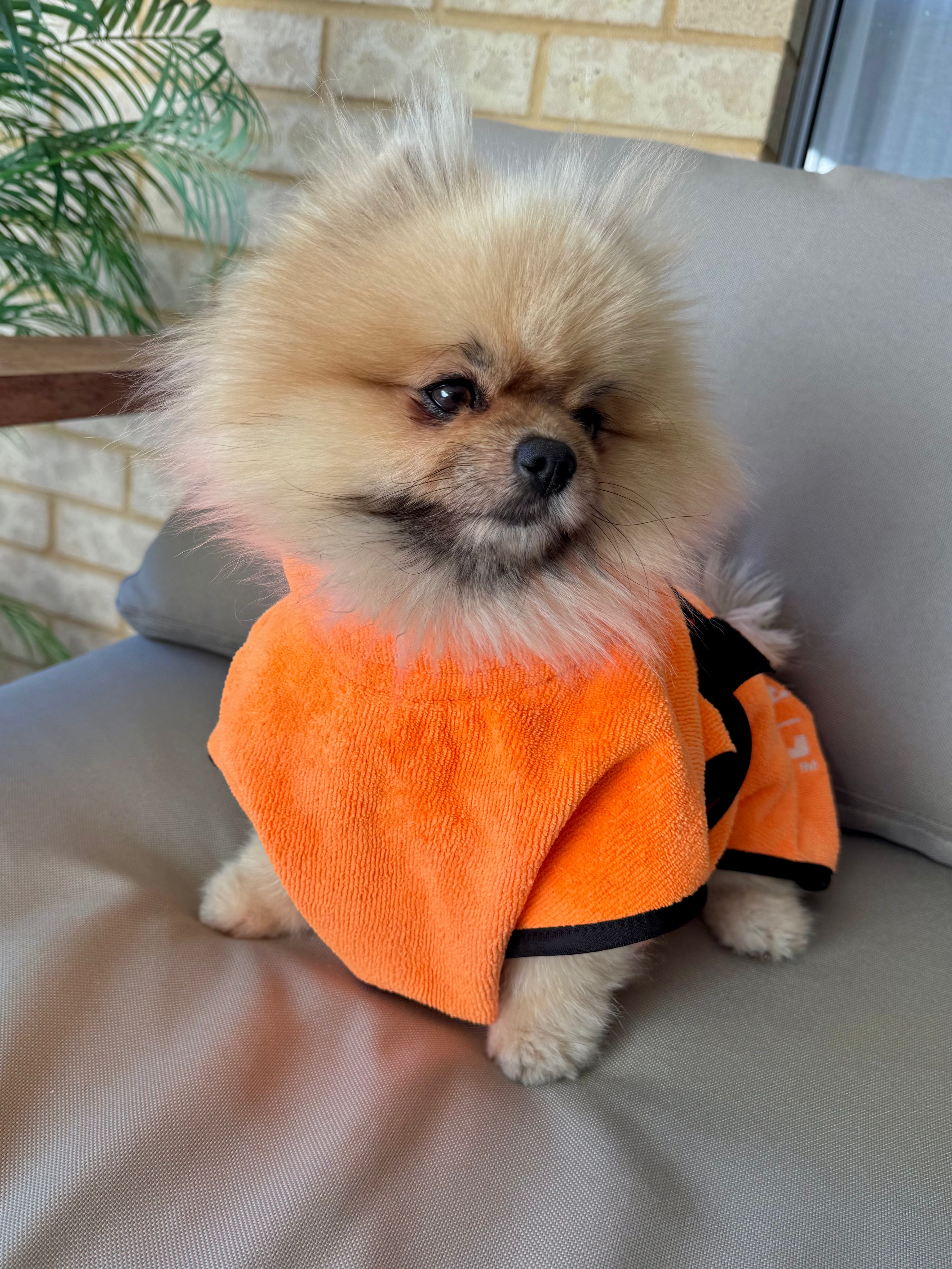 Drying Coat - Malibu Orange