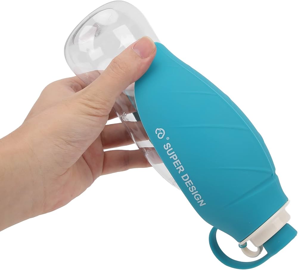 Portable Blue Water Bottle