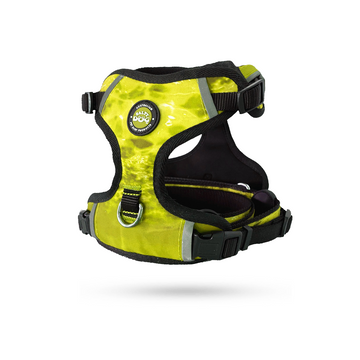 Neoprene Dog Harness - Yellow