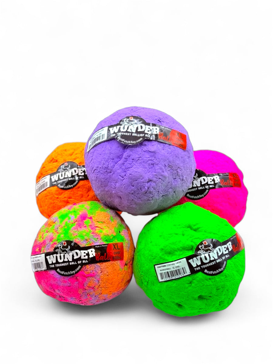thumbnail image 2 of Wacky Walk'r Wunderball – Indestructible Fetch Toy For Dogs, Floats & Cleans Teeth (All Sizes) 2 of 4