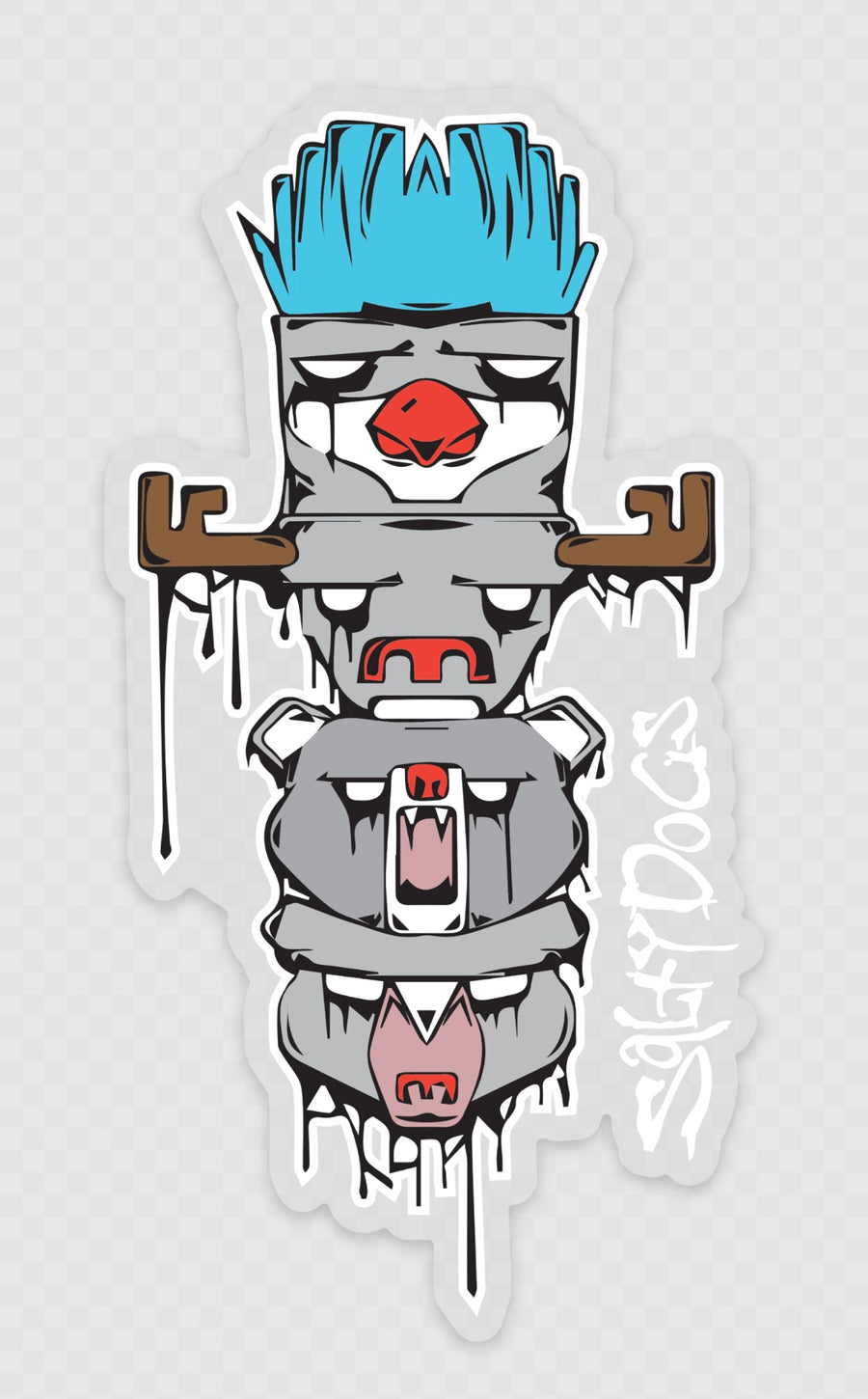 Totem Surf Sticker