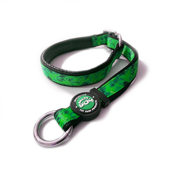 NEOPRO NO-PULL PADDED SLIP ON COLLAR - GREEN