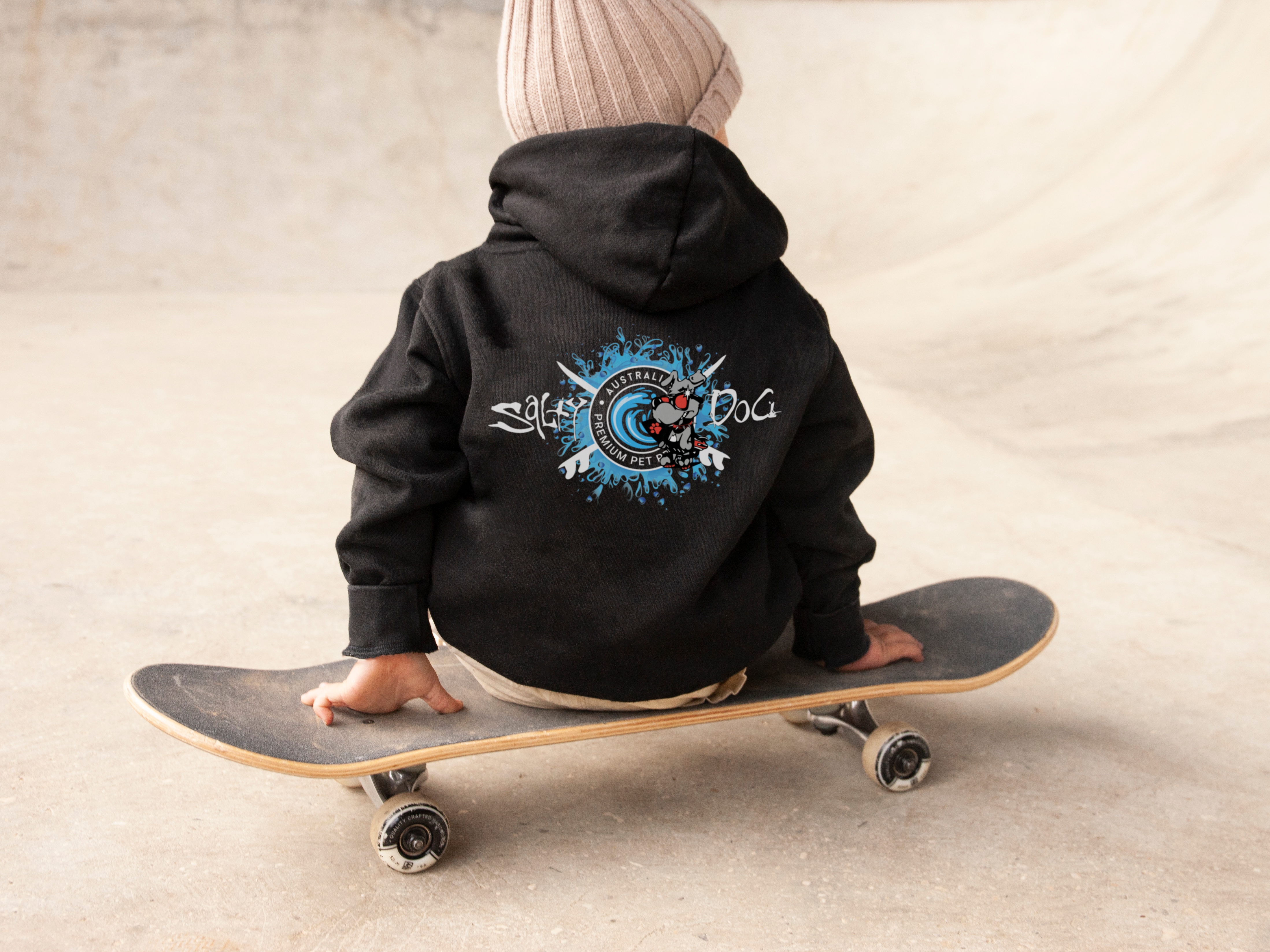 GROMS HOOD - SURF DOG