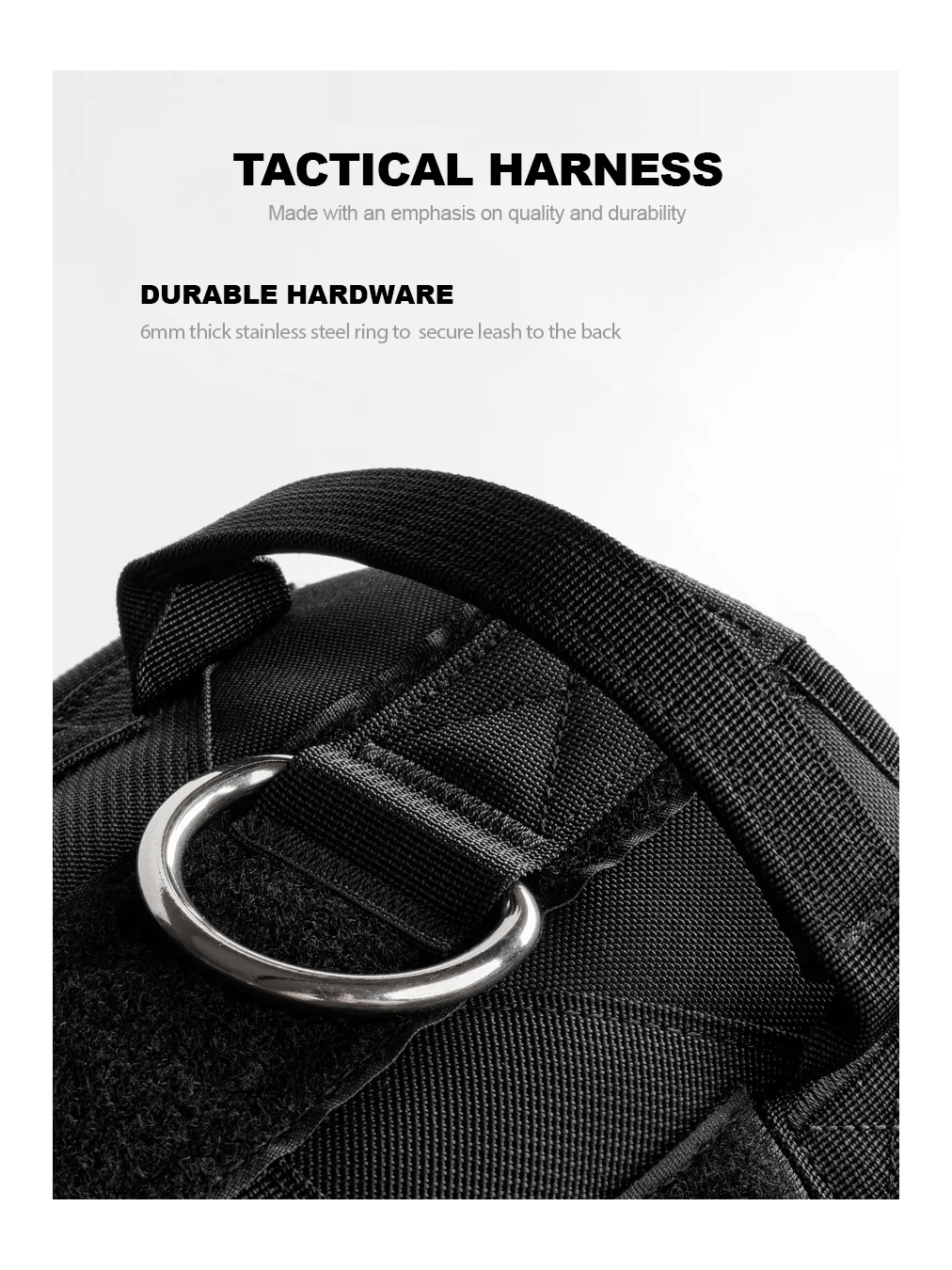 Tactical Harness Onyx Black