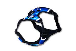 Neoprene Dog Harness - Blue