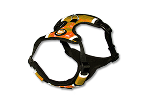 Neoprene Dog Harness - Orange