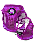 Air Mesh Purple Dog Harness