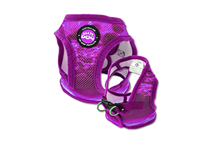 Air Mesh Purple Dog Harness