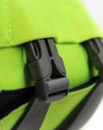 Green SaltyDOG dog life jacket with handle and reflective trim