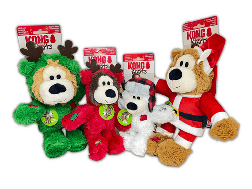 Christmas Wild Knots Bear - Santa